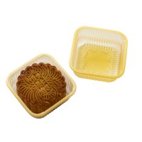 Custom Moon Cake Box Free Sample PVC Clear Color Material Type Packaging Plastic Gift Box