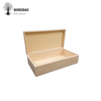 HONGDAO Luxury pine oak bamboo wooden wine box,wooden gift box wine storage packaging box